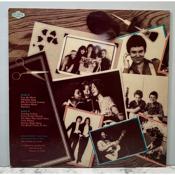 Meg Christian Scrapbook Vinyl LP Folk 1986 Olivia Records VG+ - Picture 6 of 7